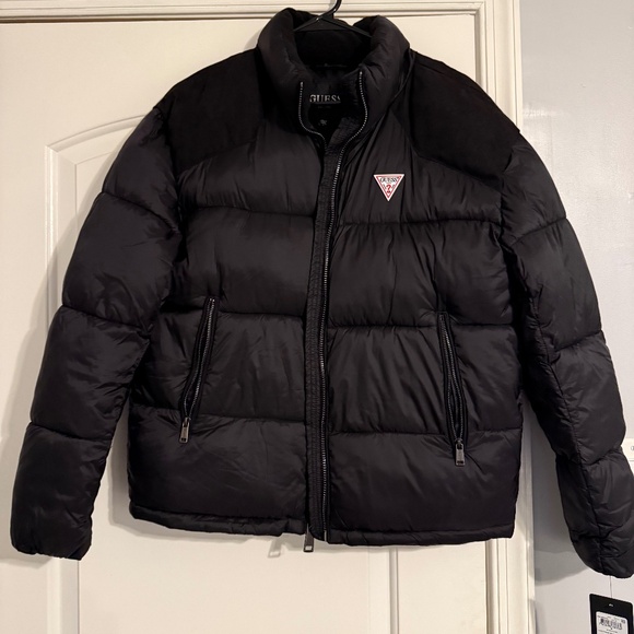 Guess Fabric Block Puffer - Picture 1 of 4